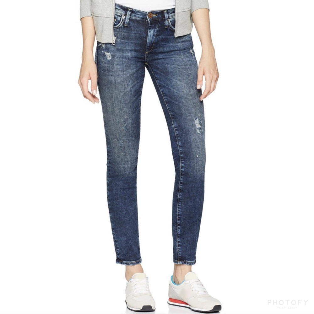 True Religion New Halle Mid-rise Skinny Jeans